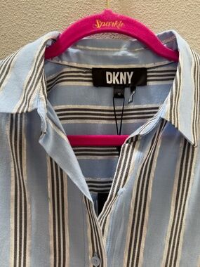 DKNY Powder blue top